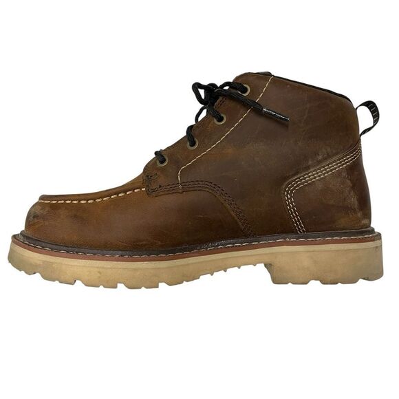 Ariat Rustic Brown Leather Boots - Picture 2 of 9